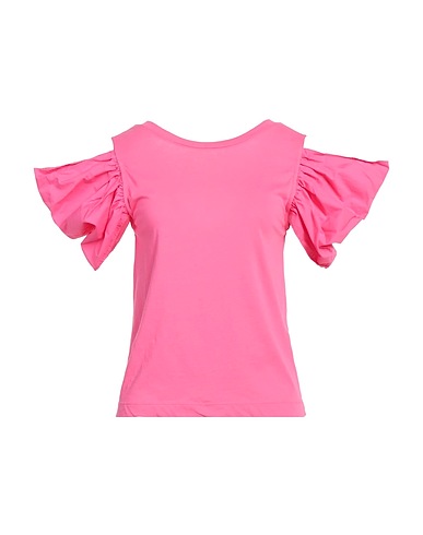 SUOLI T-shirt Magenta 100% Cotone