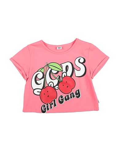 GCDS MINI T-shirt Rosa 95% Cotone, 5% Elastan