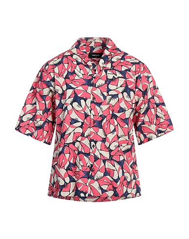 DSQUARED2 Patterned shirt Pink 100% Cotton