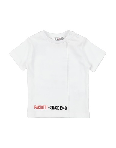 PACIOTTI 4US T-shirt Λευκό 100% Βαμβάκι