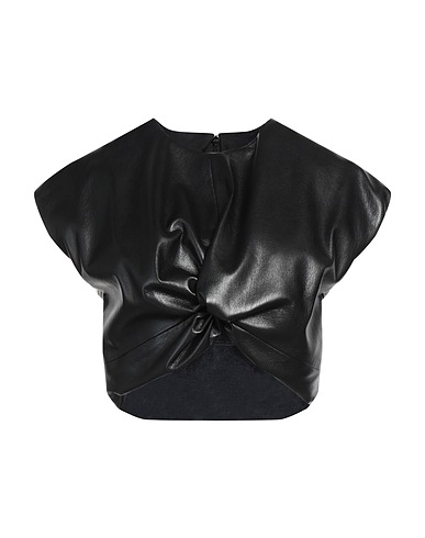 MSGM Top Black 100% Polyester