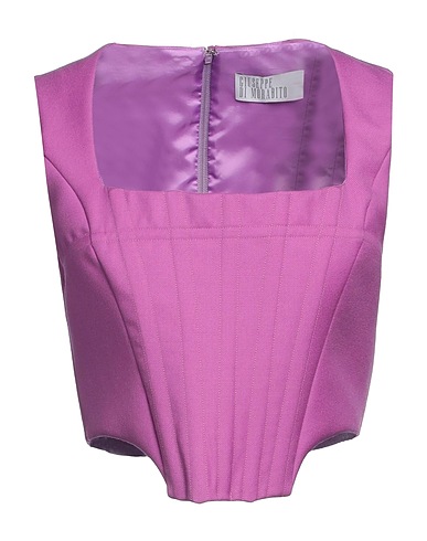 GIUSEPPE DI MORABITO Bustier Mauve 100% Wool
