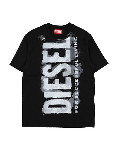 DIESEL T-shirt Black 100% Cotton