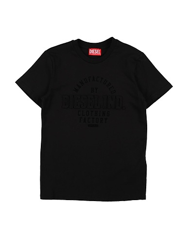 DIESEL T-shirt Noir 100% Coton