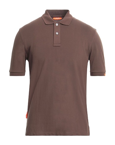 SUNS BOARDS Polo Cioccolato 95% Cotone, 5% Elastan