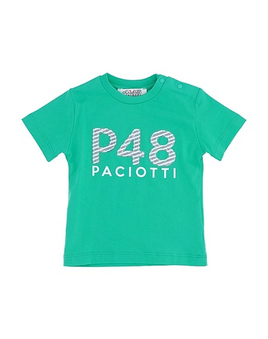 PACIOTTI 4US T-shirt Green 100% Cotton