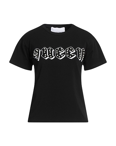ALBERTA TANZINI T-shirt Nero 94% Cotone, 6% Elastan