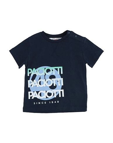 PACIOTTI 4US T-Shirt Marineblau 100% Baumwolle