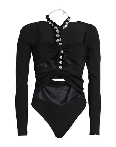 AREA TOPWEAR Black 67% Rayon, 28% Nylon, 5% Elastane