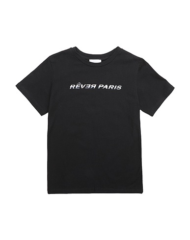 RÊVER Paris T-Shirt Schwarz 100% Baumwolle