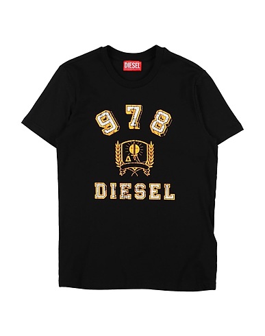 DIESEL T-shirt Black 100% Cotton