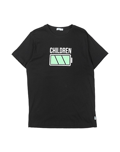 MELBY T-shirt Nero 100% Cotone