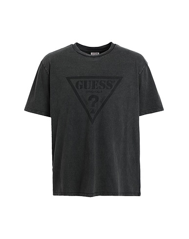 GUESS T-shirt Antracite 100% Cotone