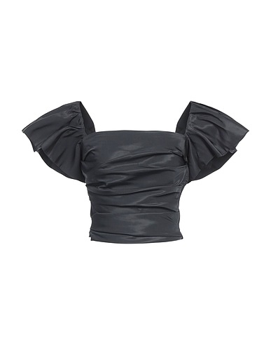 PINKO Top Nero 100% Poliestere, Elastan