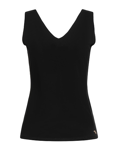 ANGELO MARANI Top Black 94% Viscose, 6% Elastane