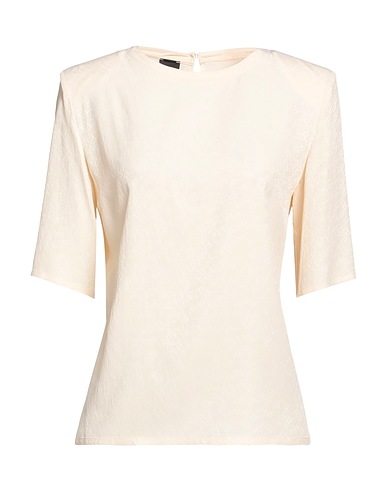 PINKO Top Cream 69% Acetate, 31% Silk