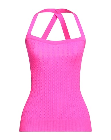 PATOU Top Magenta 90% Wool, 10% Cashmere