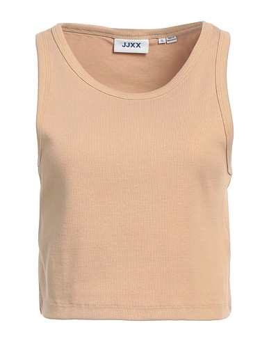 JJXX by JACK & JONES Vest Camel 95% Cotton, 5% Elastane