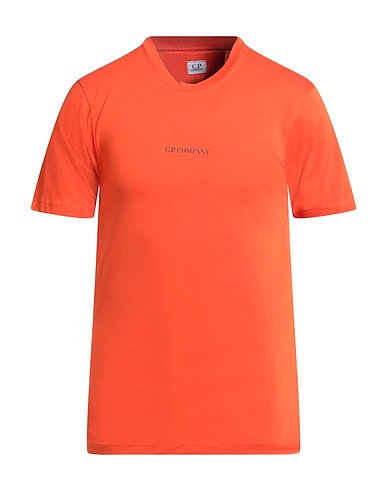 C.P. COMPANY T-shirt Orange 100% Cotton