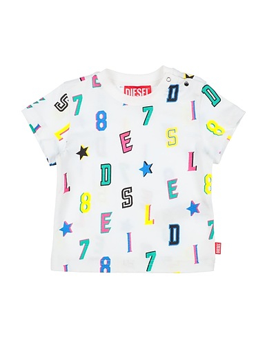 DIESEL T-shirt White 100% Cotton