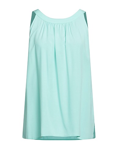 CAMICETTASNOB Top Turchese 100% Viscosa
