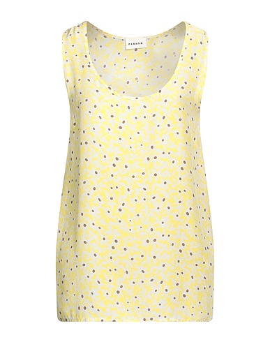 P.A.R.O.S.H. Silk top Yellow 100% Silk