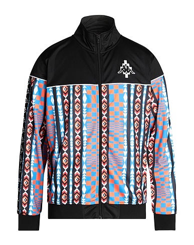 MARCELO BURLON x KAPPA Felpa Nero 100% Poliestere