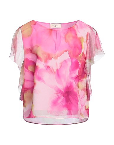 CORTE dei GONZAGA Top Fuchsia 100% Polyester