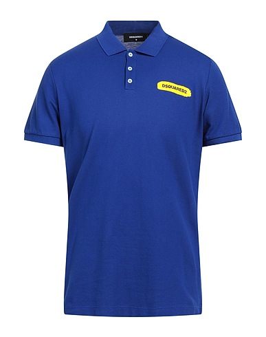 DSQUARED2 Polo shirt Blue 100% Cotton