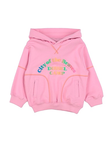 DIESEL Sweatshirt Pink 100% Cotton, Elastane