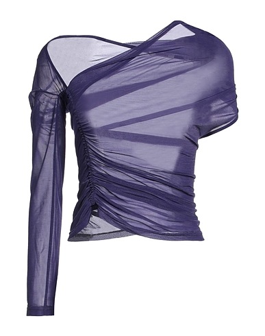 SUPRIYA LELE One-shoulder top Purple 100% Polyester