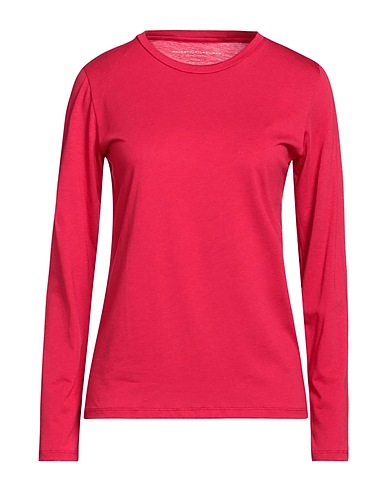 MAJESTIC FILATURES Basic T-Shirt Tomato red 67% Lyocell, 33% Cotton