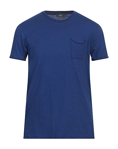 ROSSOPURO T-shirt Blu 100% Cotone