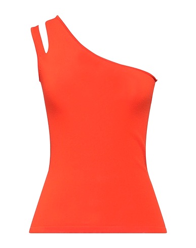 BCBGMAXAZRIA Top Arancione 80% Viscosa, 20% Nylon