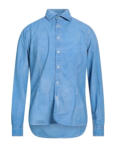 PLOUMANAC'H Camicia tinta unita Carta da zucchero 100% Cotone