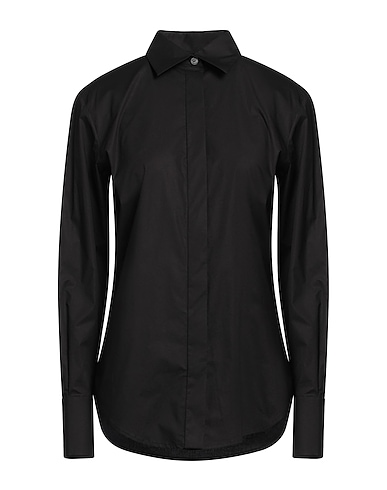 BCBGMAXAZRIA Solid color shirts & blouses 97% Cotton, 3% Elastane