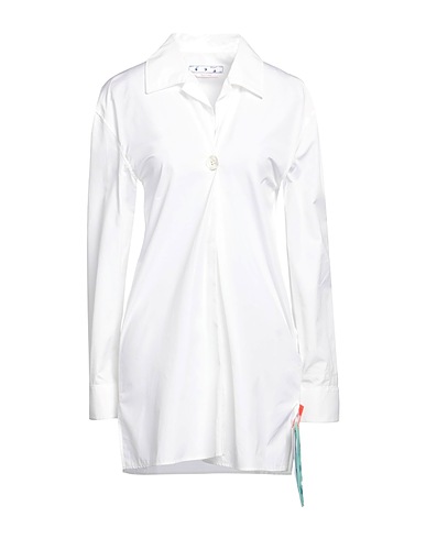 OFF-WHITE™ Solid color shirts & blouses White 100% Cotton, Polyester
