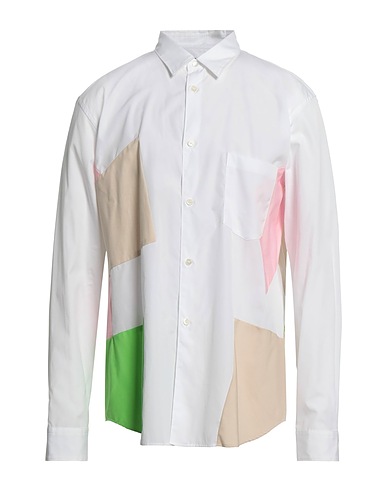 COMME des GARÇONS Patterned shirt Light pink 100% Cotton