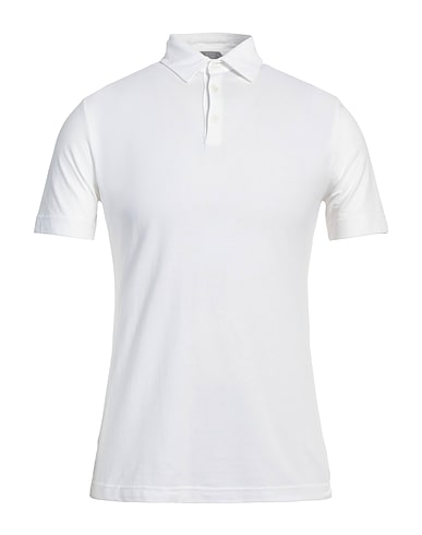 ZANONE Polo BY SLOWEAR BIANCO 100% Algodón