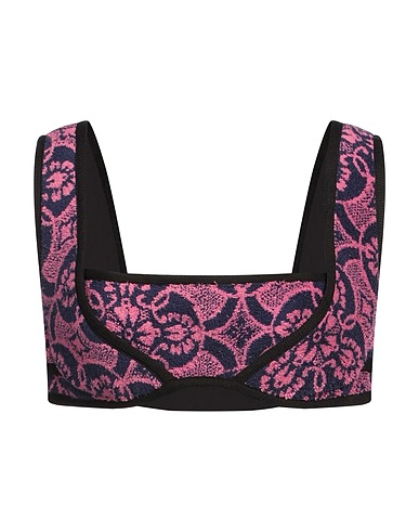 MARINE SERRE Top Fucsia 100% Cotone