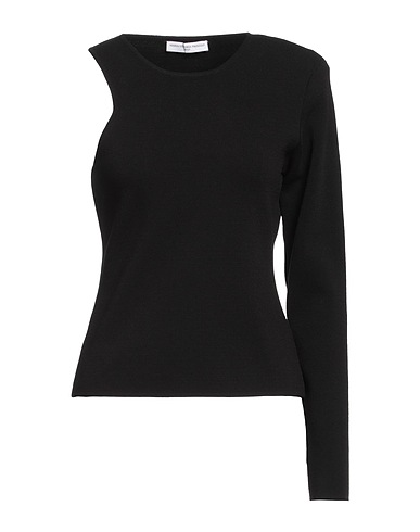 MVP WARDROBE Sleeveless sweater Black 72% Viscose, 20% Lycra®, 8% Nylon