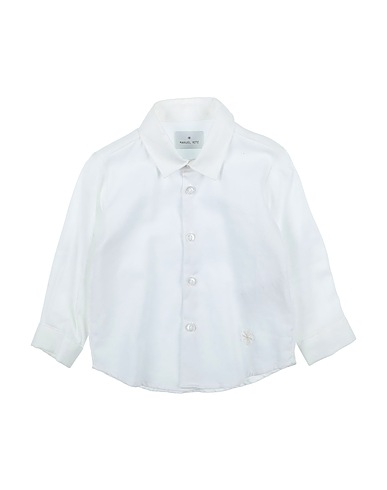 MANUEL RITZ Solid color shirt 100% Linen
