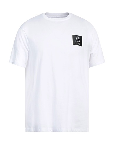 ARMANI EXCHANGE Basic T-Shirt White 100% Cotton