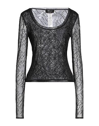 BLUMARINE Top Schwarz 82% Polyamid, 18% Elastan