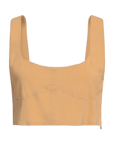 JUCCA Top Beige 95% Viskose, 5% Elastan