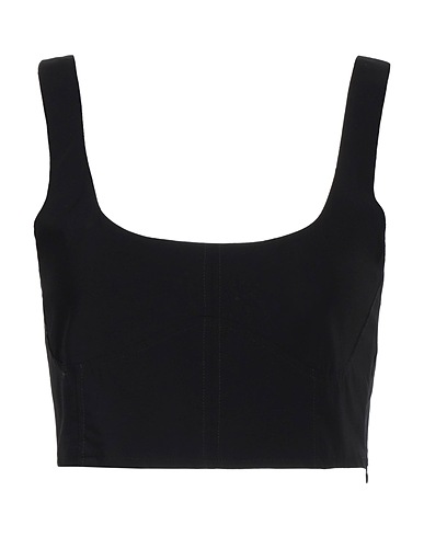 JUCCA Top Black 95% Viscose, 5% Elastane
