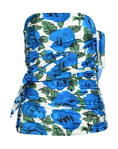 PHILOSOPHY di LORENZO SERAFINI Топ без рукавов Синий 80% Полиамид, 20% Эластан