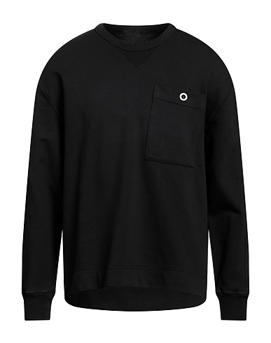 TEN C Sweatshirt Black 100% Cotton