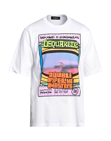 DSQUARED2 T-shirt White 100% Cotton