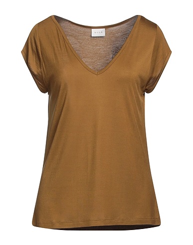 VILA Basic T-shirt Military green 100% Viscose